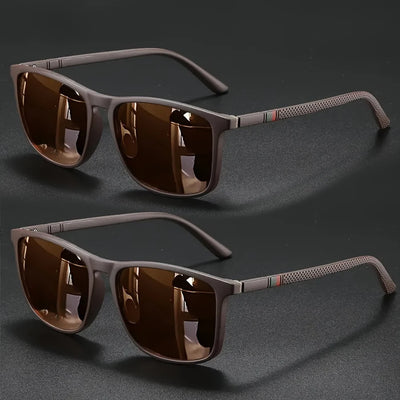 2/3pcs Luxury Square Vintage Sunglasses