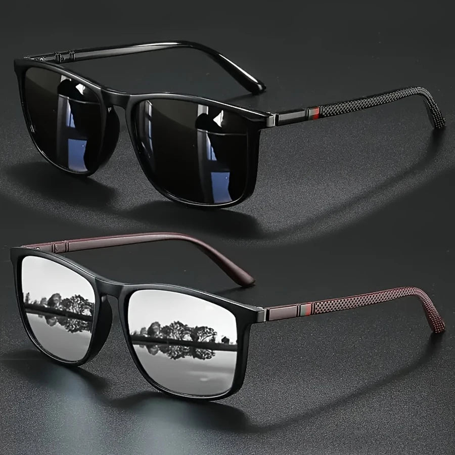 2/3pcs Luxury Square Vintage Sunglasses