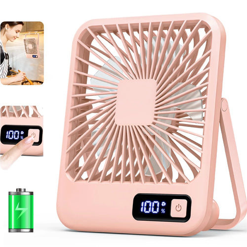 Portable USB Rechargeable  Desk Fan