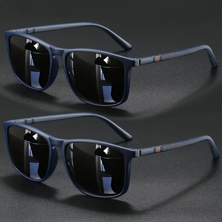 2/3pcs Luxury Square Vintage Sunglasses