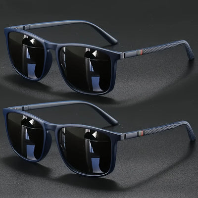 2/3pcs Luxury Square Vintage Sunglasses